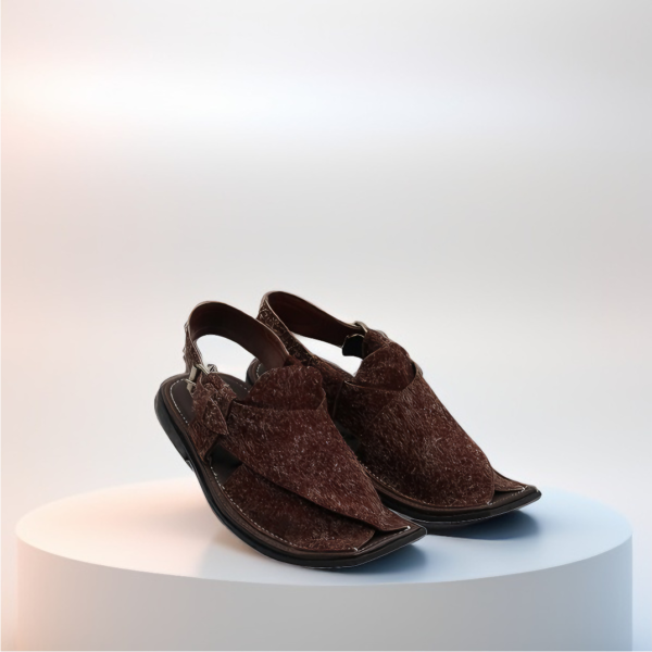 Sabar chappal - premium Brown material - Handmade - Image 2