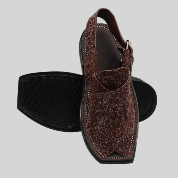 Sabar chappal - premium Brown material - Handmade - Image 3