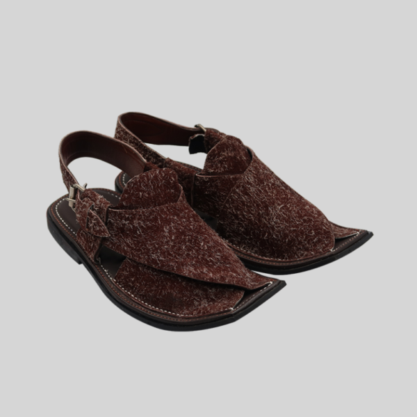 Sabar chappal - premium Brown material - Handmade - Image 4