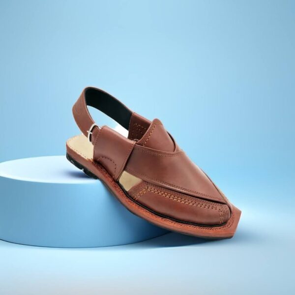 Norozi Chappal - Premium Brown leather- Handmade